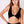 Reversible Twist Bra Top: Black