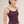 White Polka Dot Strap Cami: Deep Sea Blue