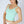 Deep V Neck Ribbed Top: Desert Flowers