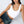 Clean Line Racerback Crop Top: White
