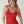 Clean Line V Neck Cami:Earth Olive