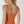 Deep V Neck Ribbed Top: Desert Flowers