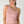 Textured Lace One Shoulder Top: Terracotta