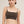 Micro Square Bralette: White