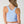 Clean Line Racerback Crop Top:Whale Gray