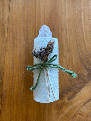 Beeswax Wrapped Sage Smudge with Lavender