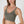 Vintage Ribbed V-Neck Bra Top: Vintage Black