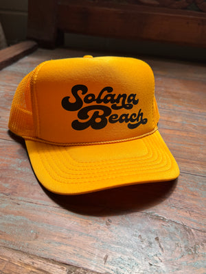 Solana Beach Trucker Hat-Retro