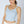 Deep V Neck Ribbed Top: Desert Flowers
