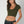 V Neck Crop Tee: White