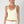 Deep V Neck Ribbed Top: Desert Flowers