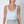 Clean Line Racerback Crop Top: White