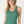 Reversible Lace Textured Tank Top:Black
