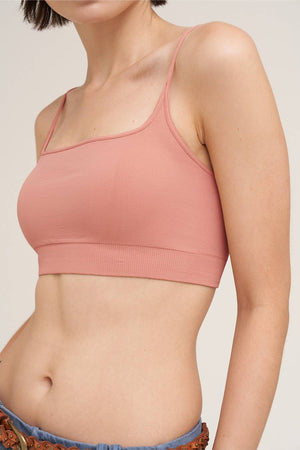 Micro Square Bralette: White